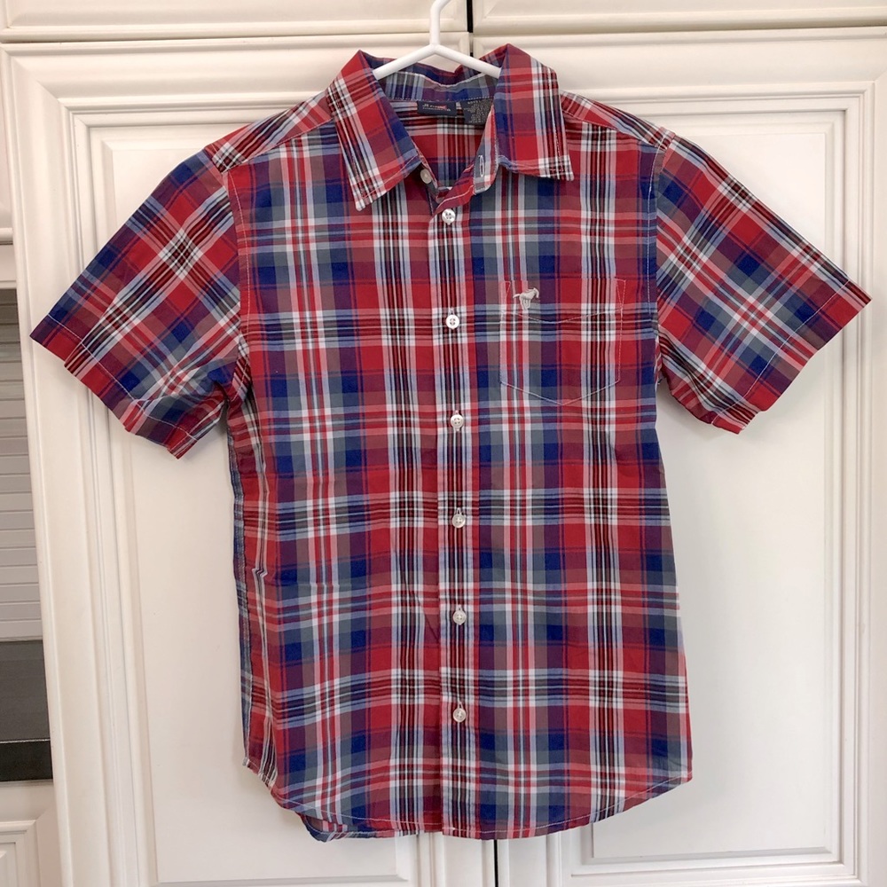 Wrangler plaid button shirt